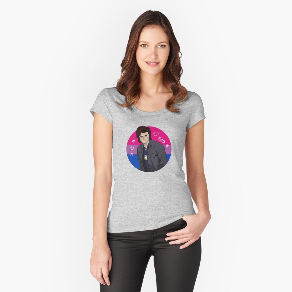 Item preview, Fitted Scoop T-Shirt designed and sold by ImagineLuna.