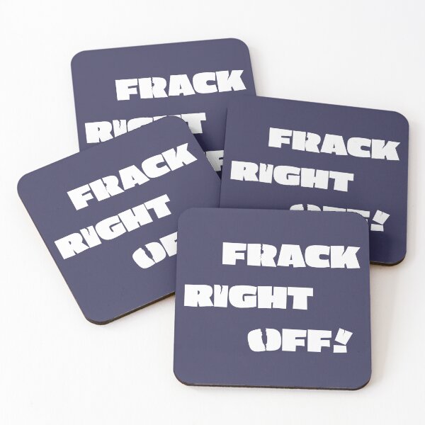Item preview, Frack Right Off! (White Text) designed and sold by RPJ-Creative.