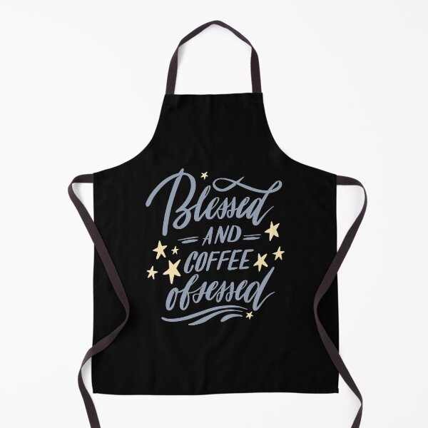 Item preview, Blessed And Coffee Obsessed | Coffee Themed Quotes designed and sold by funnyhalloween.