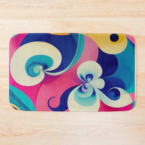 Item preview, Colorful Patterns and Curves  - Created by Artificial Intelligence designed and sold by Created-by-AI.