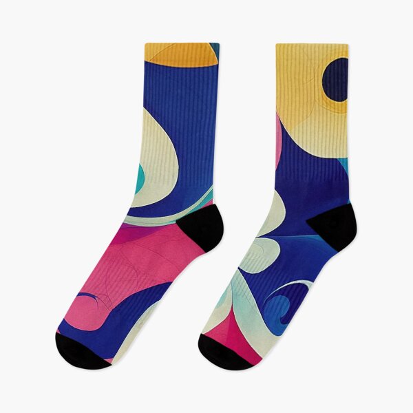 Item preview, Colorful Patterns and Curves  - Created by Artificial Intelligence designed and sold by Created-by-AI.