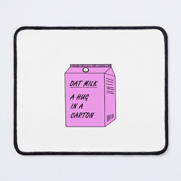 Item preview, Oat Milk- A hug in a carton (pink) designed and sold by Anna Prendergast.