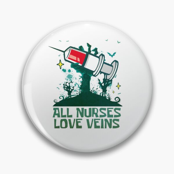 Item preview,  Zombie In Graveyard - All Nurses Love Veins designed and sold by ImagesDesigns.