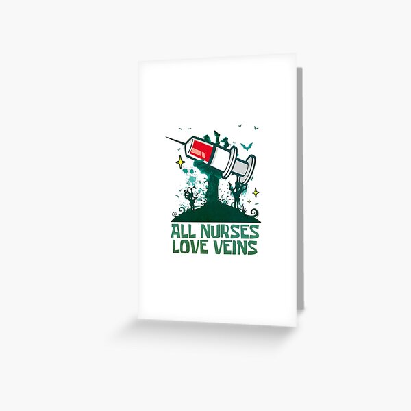 Item preview,  Zombie In Graveyard - All Nurses Love Veins designed and sold by ImagesDesigns.