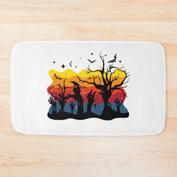 Item preview,  Zombie In Graveyard - Scary Trees And Bats designed and sold by ImagesDesigns.