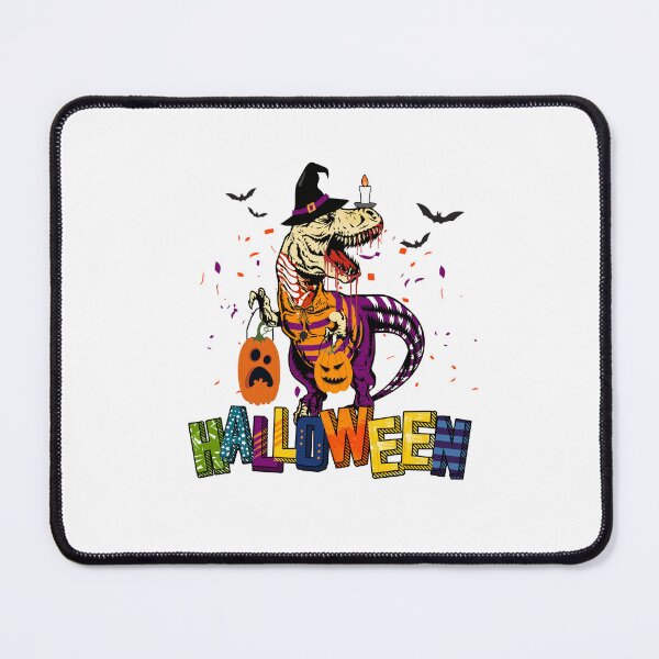 Item preview,   Zombie In Graveyard -  Zombie Dinosaur Halloween And Pumkins  designed and sold by ImagesDesigns.