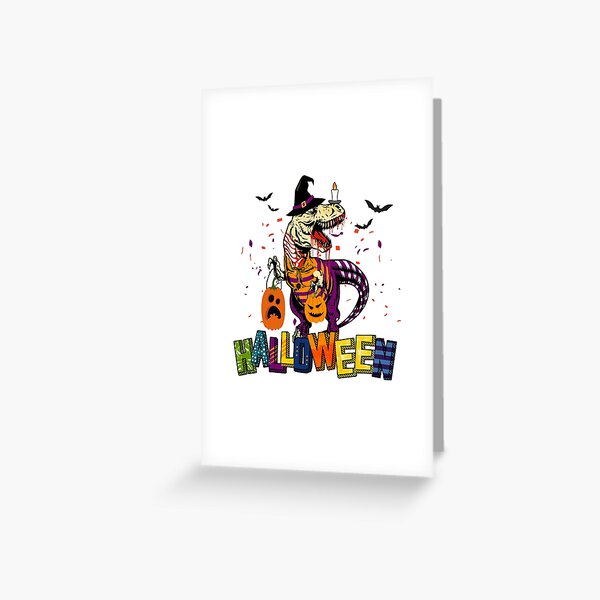Item preview,   Zombie In Graveyard -  Zombie Dinosaur Halloween And Pumkins  designed and sold by ImagesDesigns.