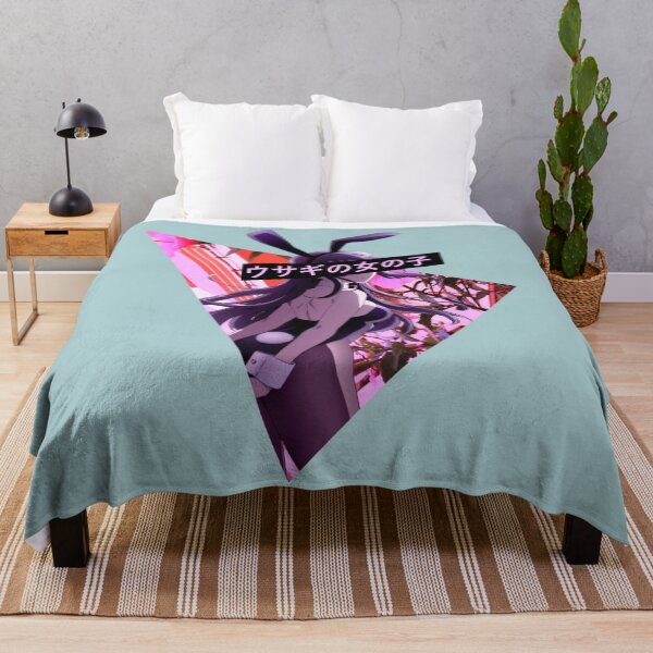 Item preview, BUNNY GIRL SENPAI PINK - SAD JAPANESE ANIME AESTHETIC designed and sold by BreannaKi.