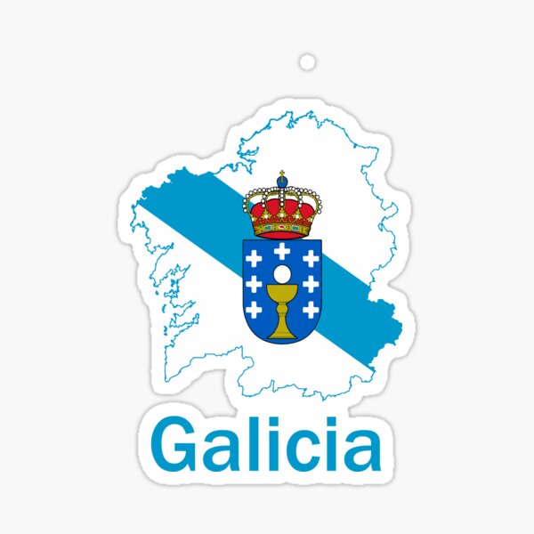 Pegatina for Sale con la obra «Galicia» de Iskanderox