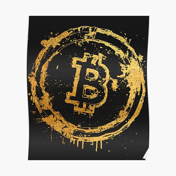 Bitcoin Gold Poster
