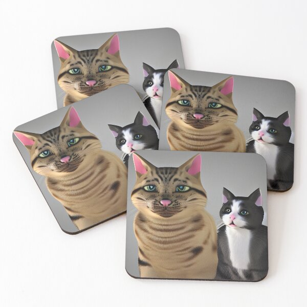 Item preview, Cats who love Nick Cage who loves cats in the style by Gordon Parks (2 of 3) designed and sold by QuackersWeb.