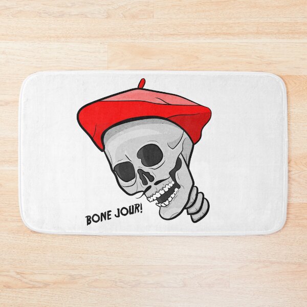 Item preview, Bone Jour! (textured) designed and sold by toolongdidntdraw.