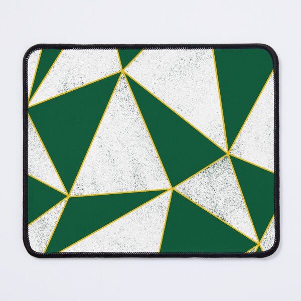 Item preview, Why Grow// Abstract Geometric Green and White Pattern designed and sold by Anna Prendergast.