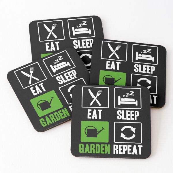 Item preview, Eat Sleep Garden Repeat designed and sold by SunsetGloww.