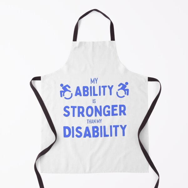 Item preview, My Ability is Stronger than my Disability T-shirt designed and sold by Nerdygirlteez.