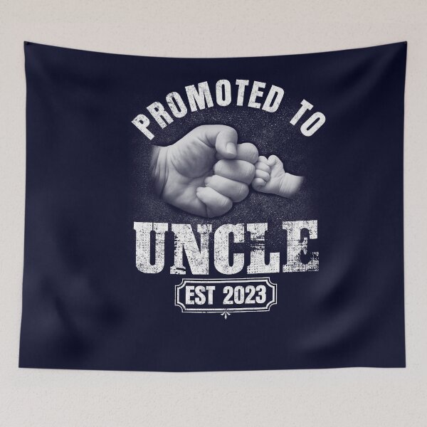 Item preview, Promoted To Uncle Est 2023 Gift First Time Uncle Soon To Be  designed and sold by Simeon	 Dorelus.