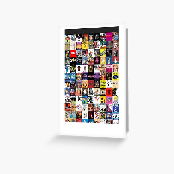 Item preview, broadway collage designed and sold by peasandkaris.