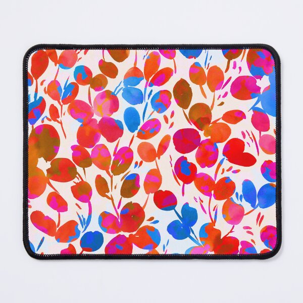 Item preview, pink blue bold florals designed and sold by youdesignme.