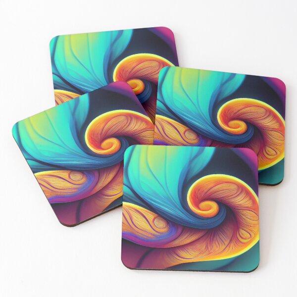 Item preview, Colorful Patterns and Curves  - Created by Artificial Intelligence designed and sold by Created-by-AI.