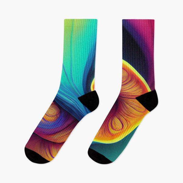 Item preview, Colorful Patterns and Curves  - Created by Artificial Intelligence designed and sold by Created-by-AI.