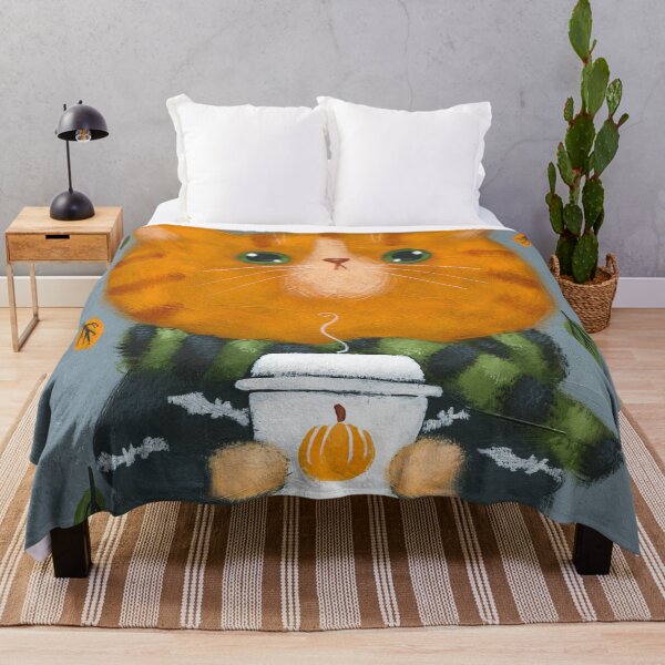 Item preview, Ginger Autumn Psl Cat designed and sold by KilkennyCat Art.