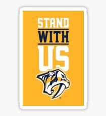 Stand with us! Sticker