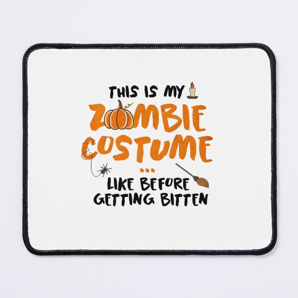 Item preview, Zombie In Graveyard -  This Is my Zombie Costume Like Before Getting Bitten designed and sold by ImagesDesigns.