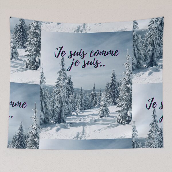 Item preview, I am what I am - popular french quotes theme gifts  designed and sold by RebelliousRosee.