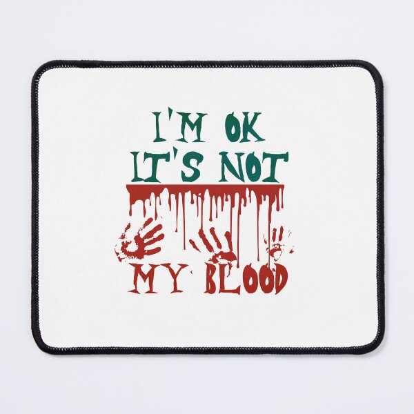 Item preview,  Zombie In Graveyard - Im Ok Its Not My Blood designed and sold by ImagesDesigns.