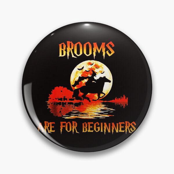 Item preview, Brooms Are For Beginners Horses Witch Halloween designed and sold by brianpalupi.