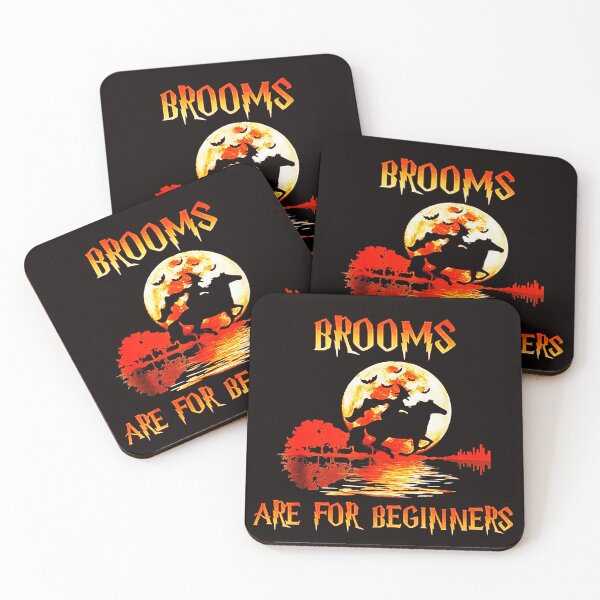 Item preview, Brooms Are For Beginners Horses Witch Halloween designed and sold by brianpalupi.