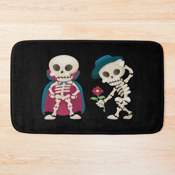 Item preview, Skeleton for halloween with flower  designed and sold by Ach B.