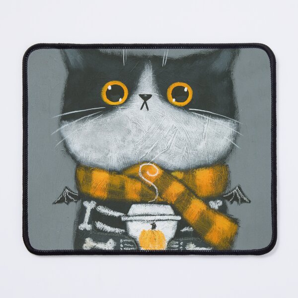 Item preview, PSL Skellie Bat Cat designed and sold by KilkennyCat Art.