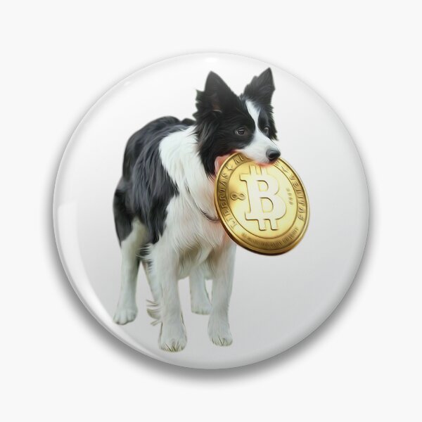 Item preview, Bordercollie & Bitcoin T-Shirt designed and sold by Chiodigno.