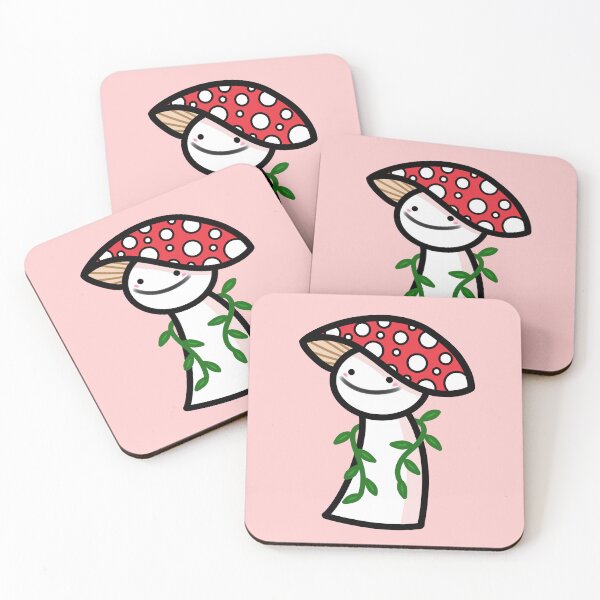 Item preview, Dream blob with a mushroom hat designed and sold by Vixydraws.
