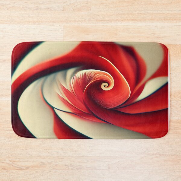 Item preview, Vibrant and Impressive Patterns and Curves in the shape of a flower  - Created by Artificial Intelligence designed and sold by Created-by-AI.