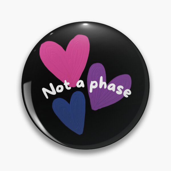 Item preview, Not a Phase (bi pride) designed and sold by ThePureAudacity.