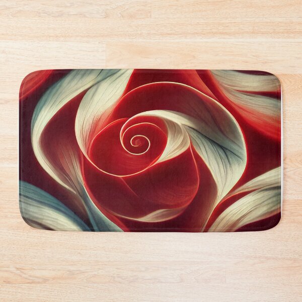 Item preview, Vibrant and Impressive Patterns and Curves in the shape of a flower  - Created by Artificial Intelligence designed and sold by Created-by-AI.