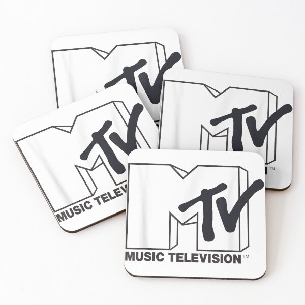 Item preview, White Fill With Black Ink MTV Logo designed and sold by ConnorRossow.