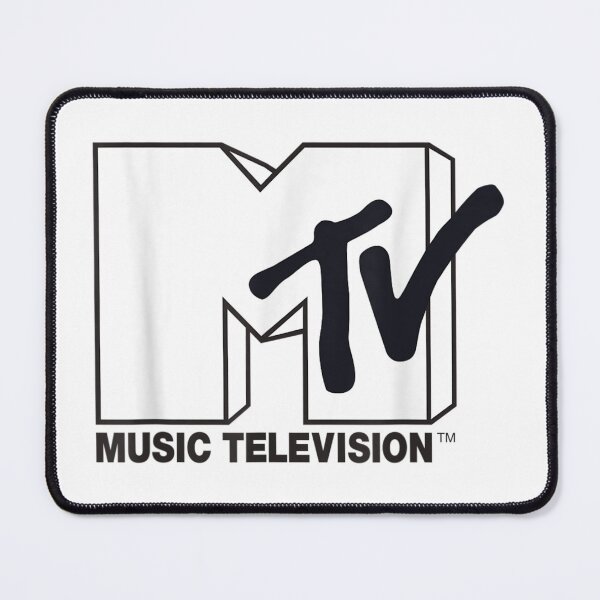 Item preview, White Fill With Black Ink MTV Logo designed and sold by ConnorRossow.