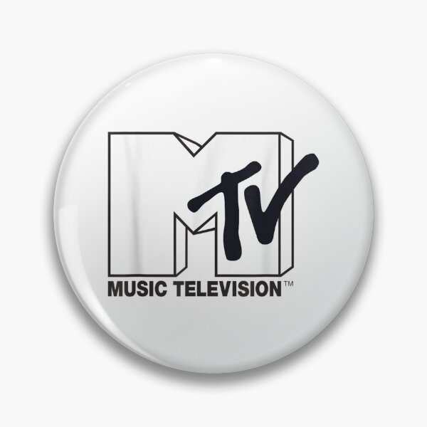 Item preview, White Fill With Black Ink MTV Logo designed and sold by ConnorRossow.