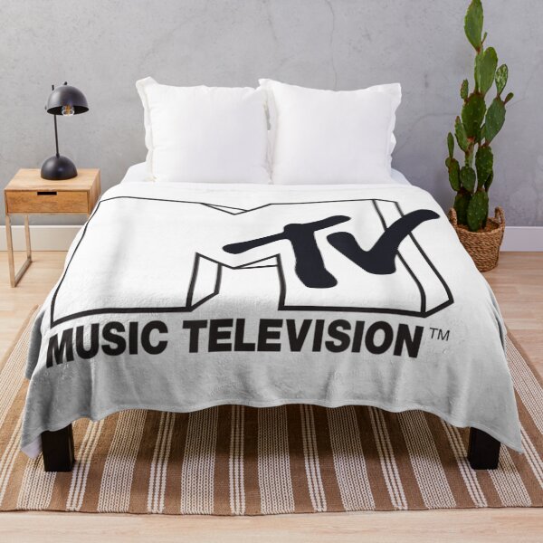 Item preview, White Fill With Black Ink MTV Logo designed and sold by ConnorRossow.
