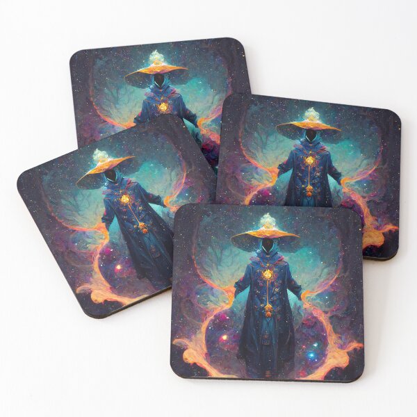 Item preview, Cosmic wizard - AI generated art designed and sold by AI1artist.