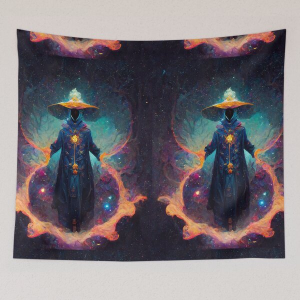 Item preview, Cosmic wizard - AI generated art designed and sold by AI1artist.