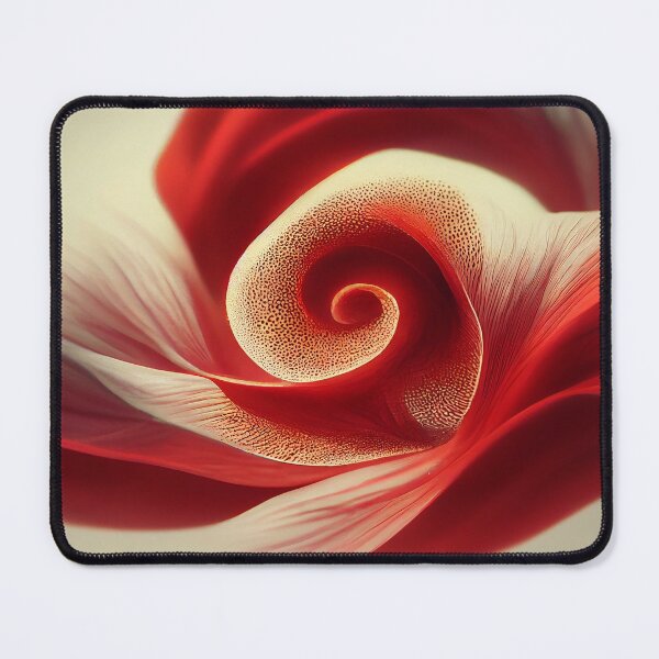 Item preview, Vibrant and Impressive Patterns and Curves in the shape of a flower  - Created by Artificial Intelligence designed and sold by Created-by-AI.