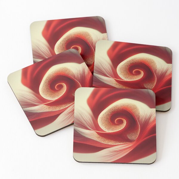 Item preview, Vibrant and Impressive Patterns and Curves in the shape of a flower  - Created by Artificial Intelligence designed and sold by Created-by-AI.