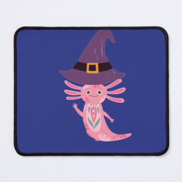 Item preview, Cute axolotl in witch costume designed and sold by Benlaniboutique.