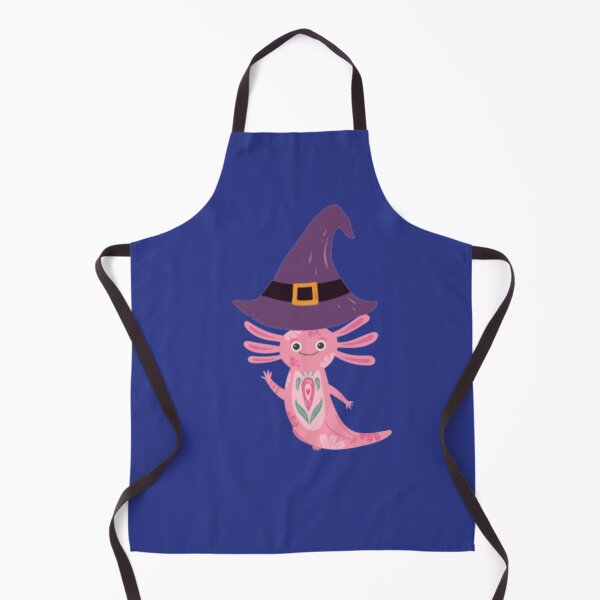 Item preview, Cute axolotl in witch costume designed and sold by Benlaniboutique.