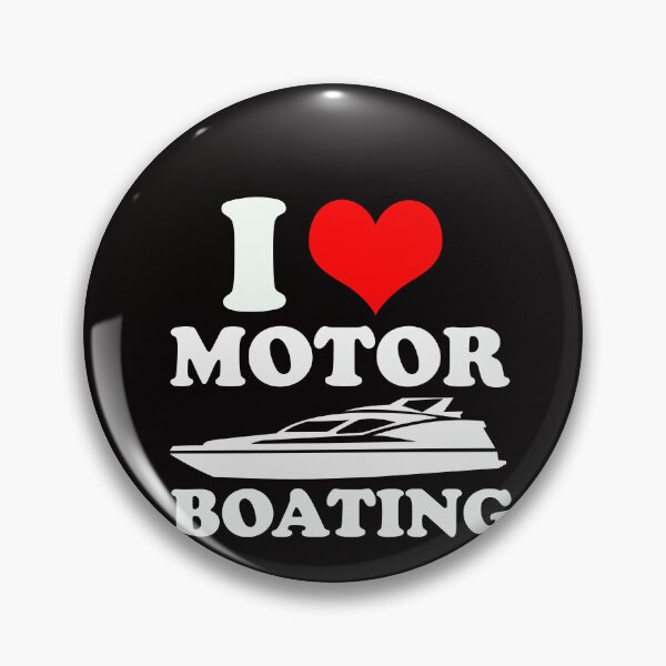 Item preview, I Love Motor Boating Funny Boater designed and sold by genevamag.