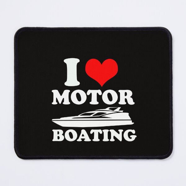 Item preview, I Love Motor Boating Funny Boater designed and sold by genevamag.